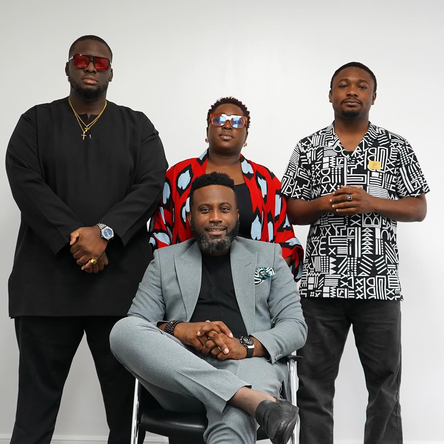 The Energize leadership team: Excel Joab, Teniola Akanni, Tochukwu Macfoy and Emmanuel Abadi
